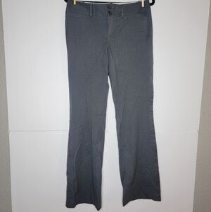 Banana Republic Jackson Fit Gray Trousers Women Size 4 Tailored Career Pants